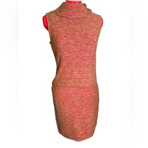 Vintage St. John Couture Pink and Green Knit Coord Set